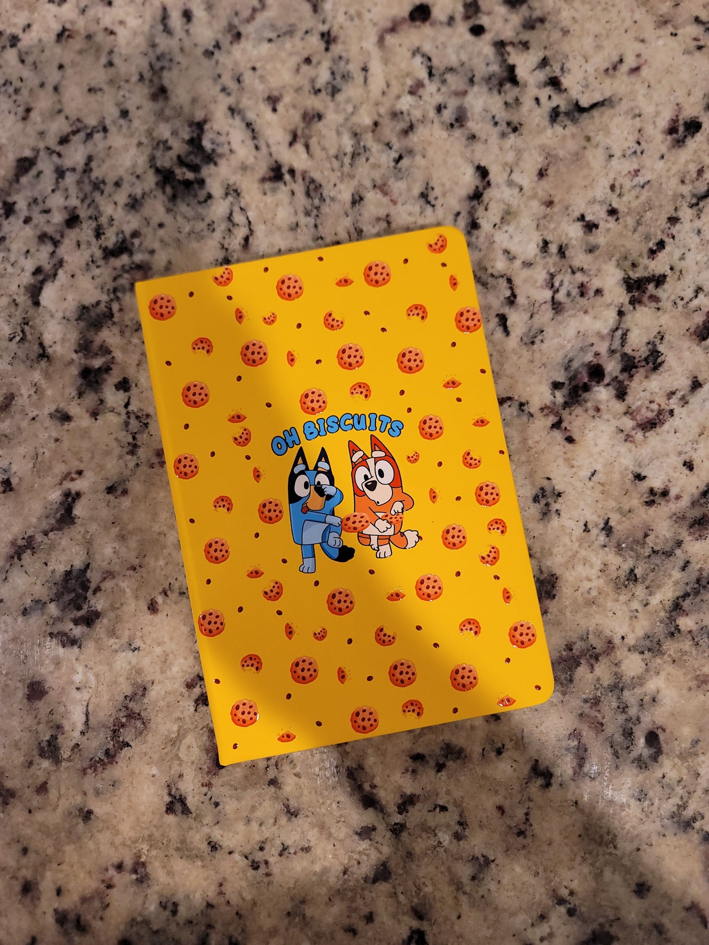 Cookie Puppy Friends A5 Hardcover Notebook | Cute Cartoon Dog Journal | Kids School Notebook | Writing Journal | BNH Creations