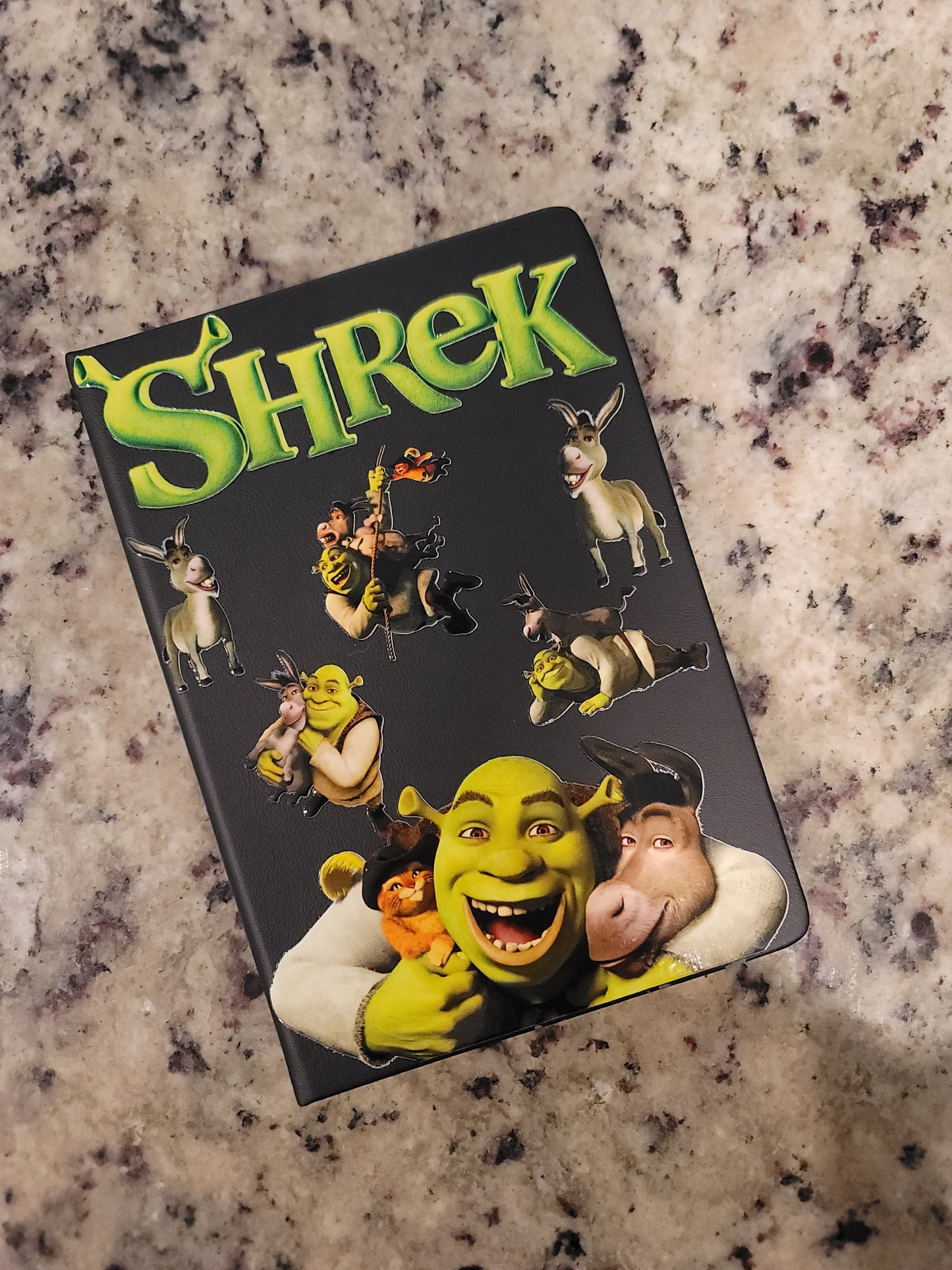 Fairytale Ogre Friends A5 Hardcover Notebook | Fantasy Character Journal | Cute Green Ogre Notebook | Gift for Fantasy Fans | BNH Creations