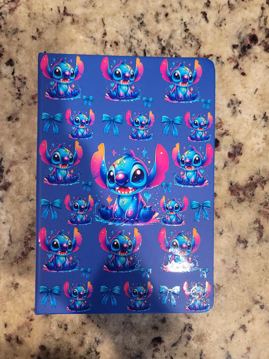 Galaxy Alien-Inspired A5 Spiral Notebook | Cute Blue Creature Journal | Hardcover Notebook | School, Journaling & Note Taking | BNH Creations