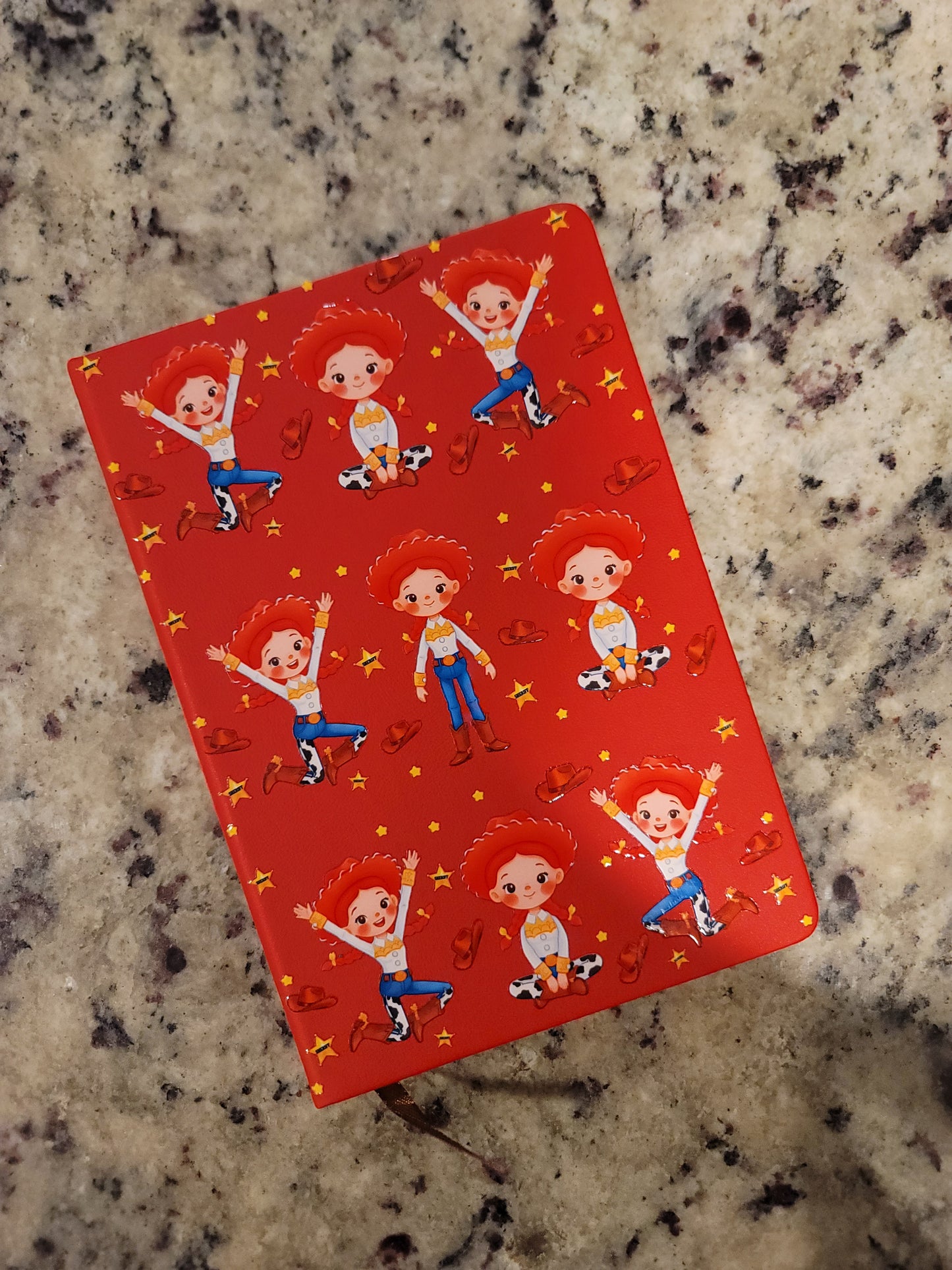 Cowgirl Inspired A5 Notebook | Western Faux Leather Journal | Cute Cowgirl Writing Notebook | Country Girl Gift | BNH Creations